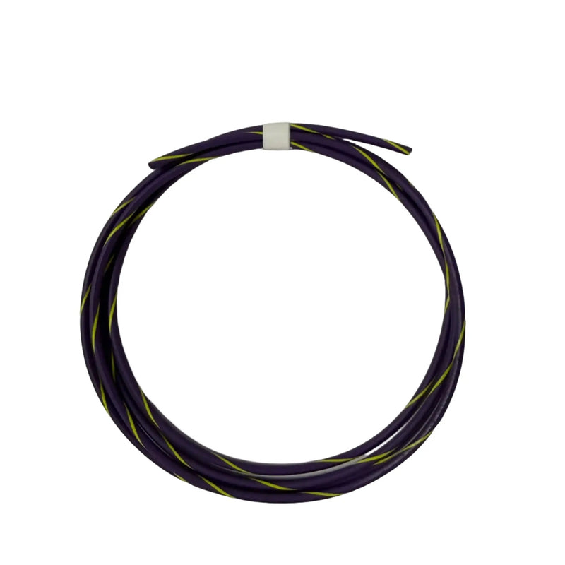 STRIPED GXL 14 AWG Automotive Wire Pure Copper Made in USA - CHOOSE YOUR COLOR - SOLD PER FT AC/DC WIRE AND SUPPLY
