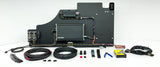 Underseat >>> Kicker Dual 10-inch Subwoofer Enclosure with Loaded Amplifier Rack