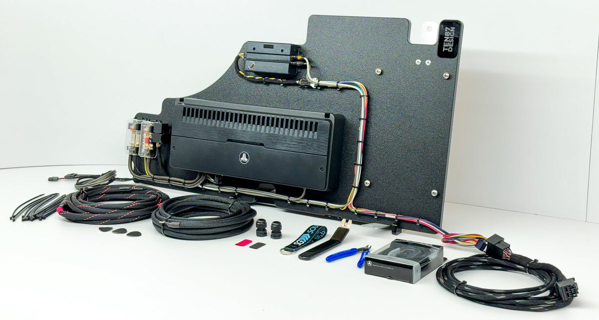Underseat >>> JL Audio TW3 Dual 10-inch Hand-Crafted Subwoofer Package with Pre-Tuned Amplifier