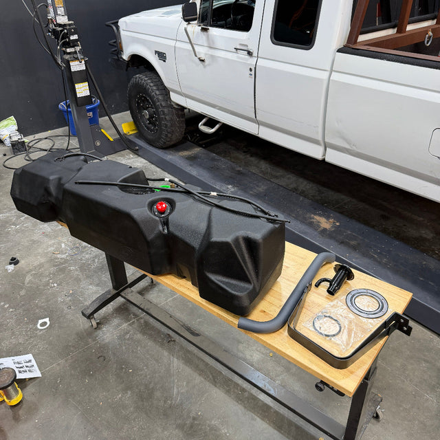 35 Gallon High-Capacity Fuel Tank for 1994-1997 Ford 7.3L OBS Diesel CREW, EXT & REG CAB LONG BED S&B 35 Gallon High-Capacity Fuel Tank for 1994-1997 Ford 7.3L OBS Diesel CREW, EXT & REG CAB LONG BED 35 Gallon High-Capacity Fuel Tank for 1994-1997 Ford 7.3L OBS Diesel CREW, EXT & REG CAB LONG BED 35 Gallon High-Capacity Fuel Tank for 1994-1997 Ford 7.3L OBS Diesel CREW, EXT & REG CAB LONG BED 35 Gallon High-Capacity Fuel Tank for 1994-1997 Ford 7.3L OBS Diesel CREW, EXT & REG CAB LONG BED