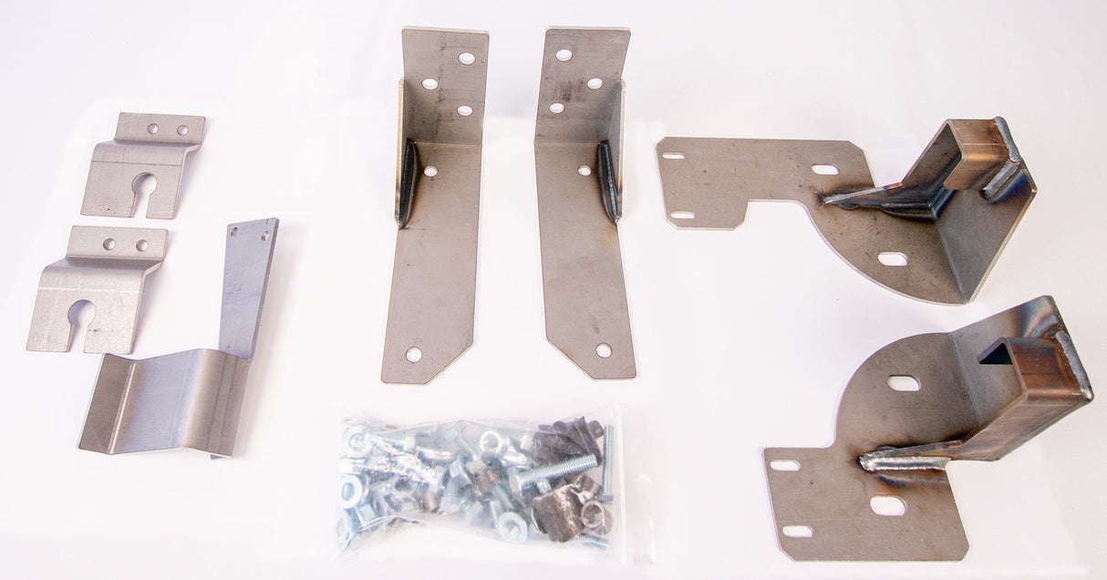 OBS Solutions Intercooler Mount Bracket Kit - 1992-1997 Ford F-Series OBS Solutions