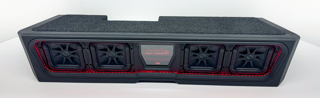 Underseat >>> Kicker L7S Four 8-inch Hand-Crafted Subwoofer Package with Pre-Tuned Amplifier Ten87 Design