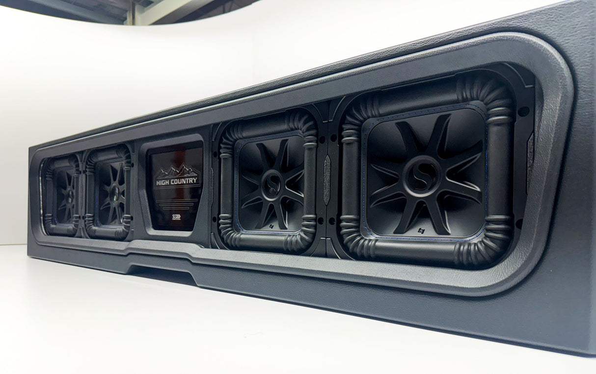 Underseat >>> Kicker L7S Four 8-inch Hand-Crafted Subwoofer Package with Pre-Tuned Amplifier Ten87 Design