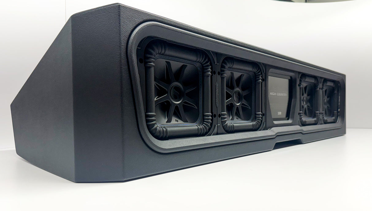 Underseat >>> Kicker L7S Four 8-inch Hand-Crafted Subwoofer Package with Pre-Tuned Amplifier Ten87 Design