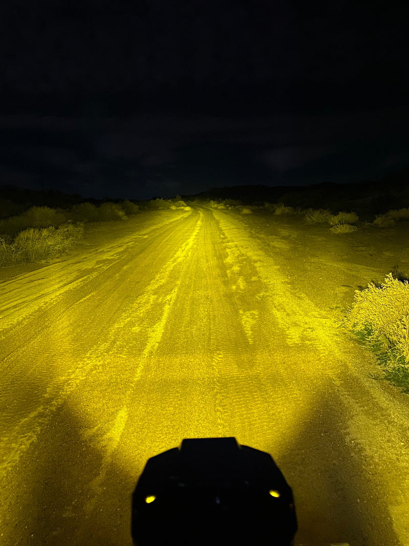 Amber CB30 Pod Bundle With Wiring Harness by GG Lighting