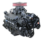GM Big Block Compatible 632 c.i. Pro Series Engine and 4L80E Automatic Transmission - 815 Horsepower - Blackout Reaper Edition Builder Series - Black Pulley Kit - Fuel Injected