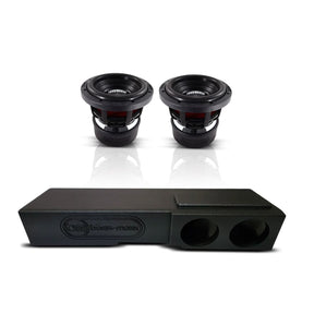 (2) Sundown Audio X8 v4 & Chevy Crew Cab 07-18 Dual 8" Subwoofer Box Combo Sundown Audio