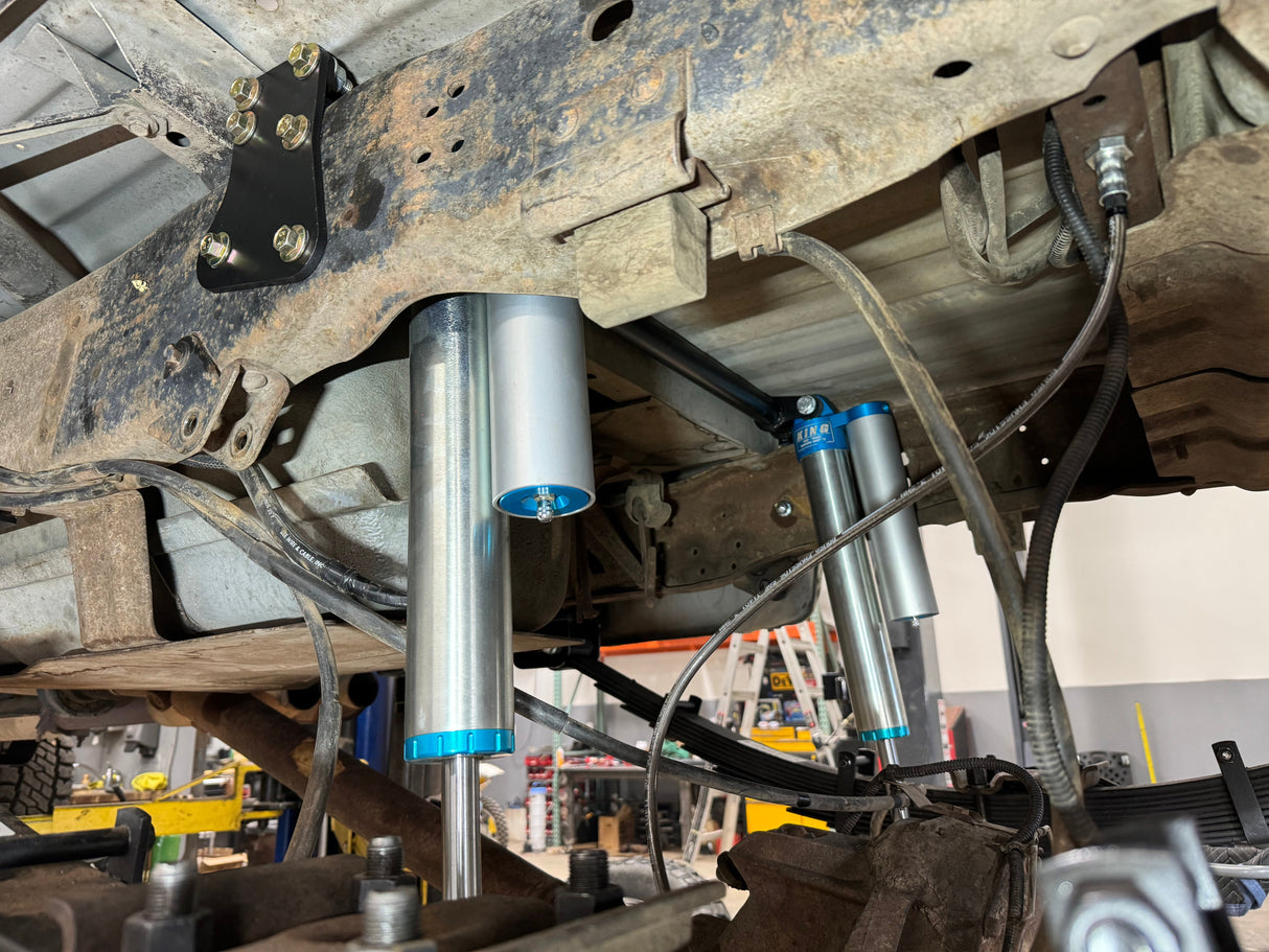 Carrick Customs Long Travel Rear Shock Mount Kit - 1980-1997 Ford F250/F350 4x4 Carrick Customs