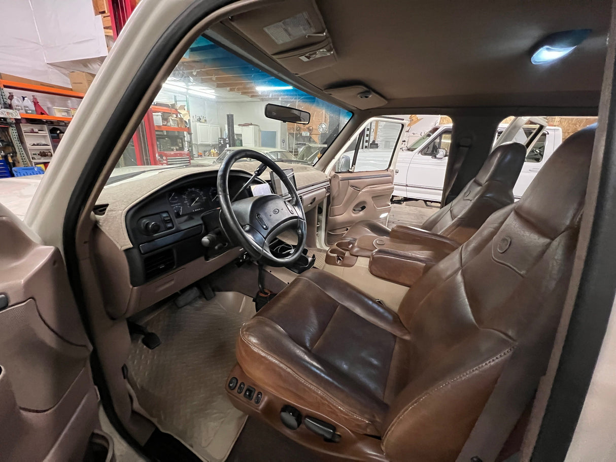 OBS Solutions 1999-2010 Superduty Seat Bracket Conversion Kit - 1980-1997 Ford F-Series OBS Solutions LLC