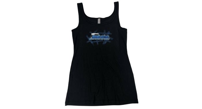 Black HornBlasters Train Logo Tank Top