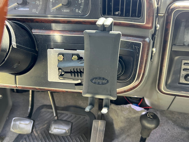 JC Customs Ford Bricknose Cell Phone Mount - 1987-1991 Ford F-Series & Bronco JC Customs