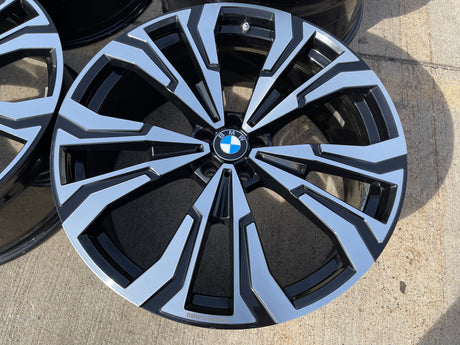 23" BMW X7M X5 X6 X7 OEM Series 86675 wheels rims 2022 2023 2024 2025 2026 Texas Truck Tire