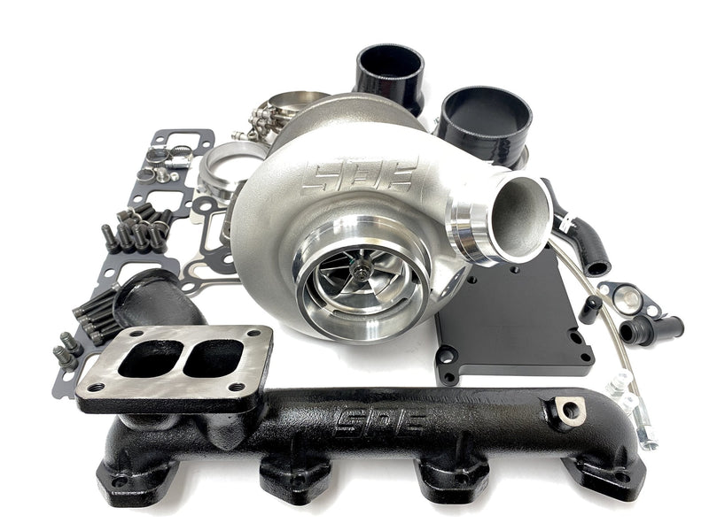 SPE Motorsport 2011-2019 6.7L Powerstroke Emperor Turbo & Intake Piping Kit Ultimate Turbo System Bundle