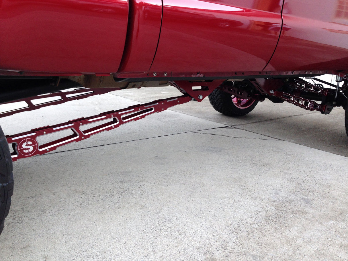 2011-2016 Ford F250/350 Super Duty Short Bed Ladder/Traction Bars - Identity Series Stryker Off Road Design