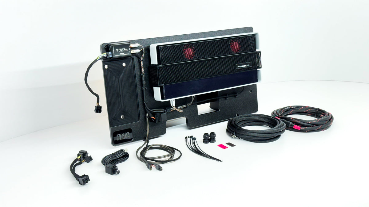 Flagship Underseat >>> Focal Utopia Series Dual 10-inch Hand-Crafted Subwoofer Package with Pre-Tuned Amplifier