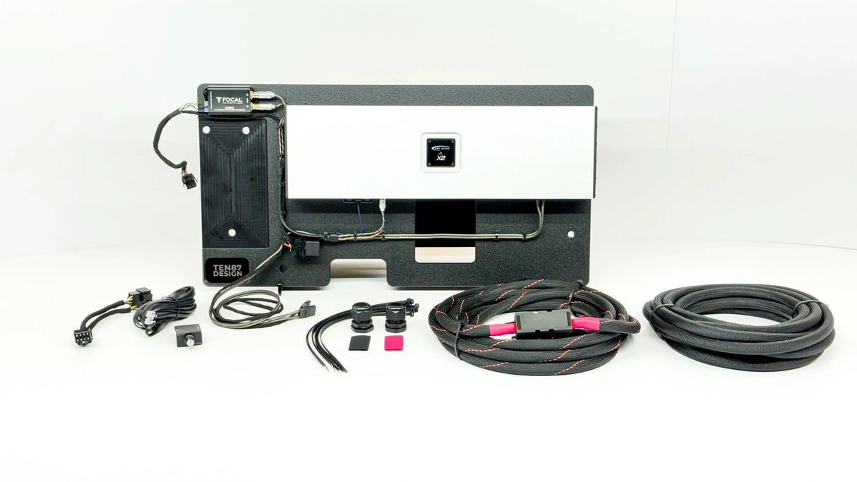 Arc Audio Loaded Subwoofer 2500wrms Amplifier Rack for 2019+ GMC/Chevy BOSE Trucks Sounds Good Stereo