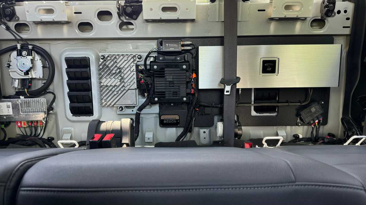Arc Audio Loaded Subwoofer 2500wrms Amplifier Rack for 2019+ GMC/Chevy BOSE Trucks Sounds Good Stereo