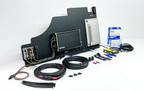 Kicker Loaded Subwoofer 1200wrms Amplifier Rack for Ford F-Series Vehicles (All Factory Systems including B&O Unleashed) Sounds Good Stereo