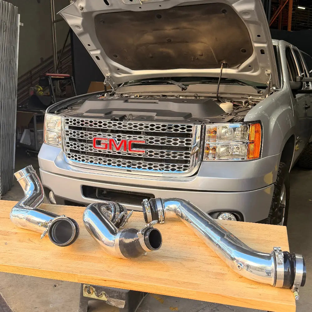 S&B 83-1017 Hot & Cold Side Intercooler Pipe for 2012-2016 Duramax 6.6L LML - main product view