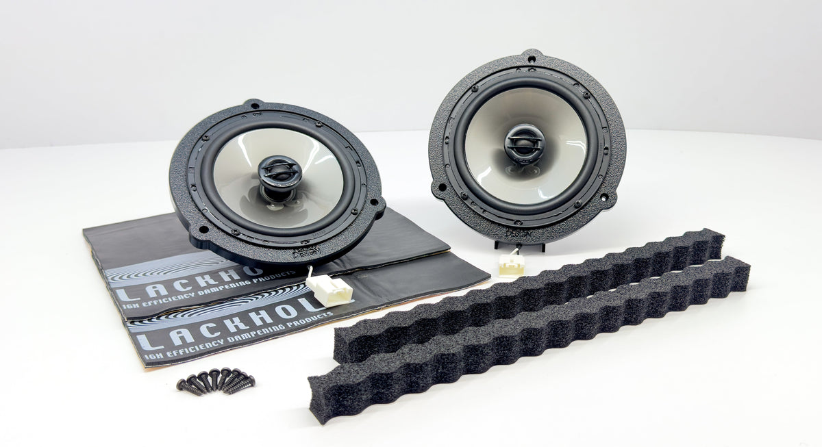 JL Audio C2 Plug & Play Rear Fill Speaker Kit Upgrade - Designed for 2015-2026 F-150 and 2017-2026 SuperDuty