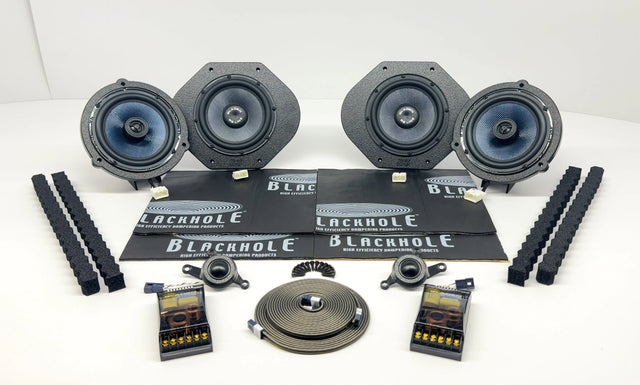 Gladen-Mosconi RS Series Plug & Play 2-Way Speaker Kit Upgrade - Designed for 2015-2026 F-150 and 2017-2026 SuperDuty (FOR OUR PLUG & PLAY PACKAGES ONLY) Sounds Good Stereo