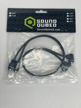 SoundQubed Twisted OFC 2-Channel RCA Interconnect Cables