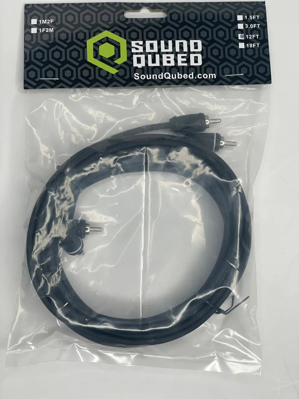 SoundQubed Twisted OFC 2-Channel RCA Interconnect Cables