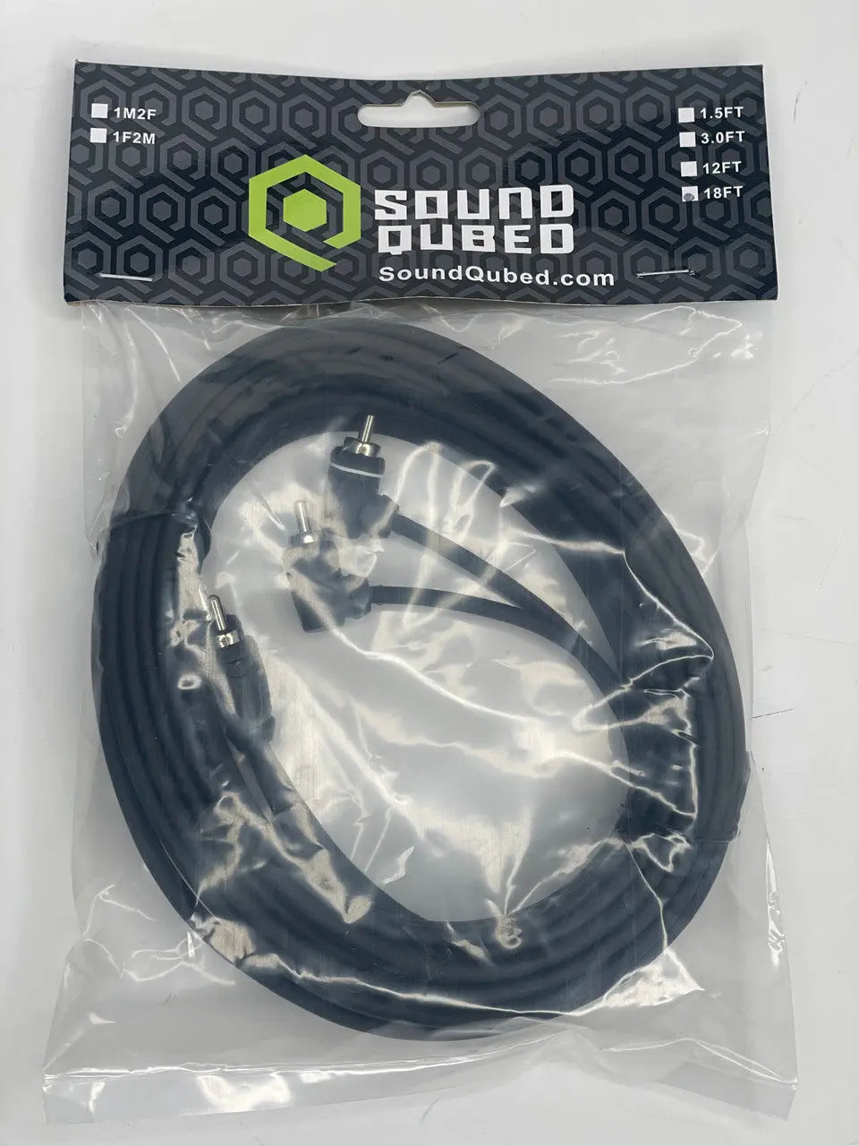 SoundQubed Twisted OFC 2-Channel RCA Interconnect Cables