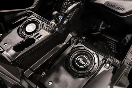 Can-Am® Maverick R 10" Front Passenger Subwoofer Enclosure (2-SEAT MODELS) – Unloaded | UTVS-R-ENC-PASS-2 UTV Stereo