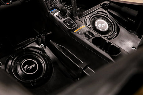 Can-Am® Maverick R 10" Front Driver Subwoofer Enclosure (2-SEAT MODELS) – Unloaded | UTVS-R-ENC-DRIVER-2 UTV Stereo