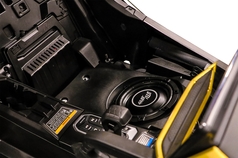 Can-Am® Maverick R 10" Front Driver Subwoofer Enclosure (2-SEAT MODELS) – Unloaded | UTVS-R-ENC-DRIVER-2