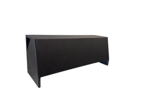 Dual 8" Third Row SUV Subwoofer Box Down Fire Ported Moon Car Stereo