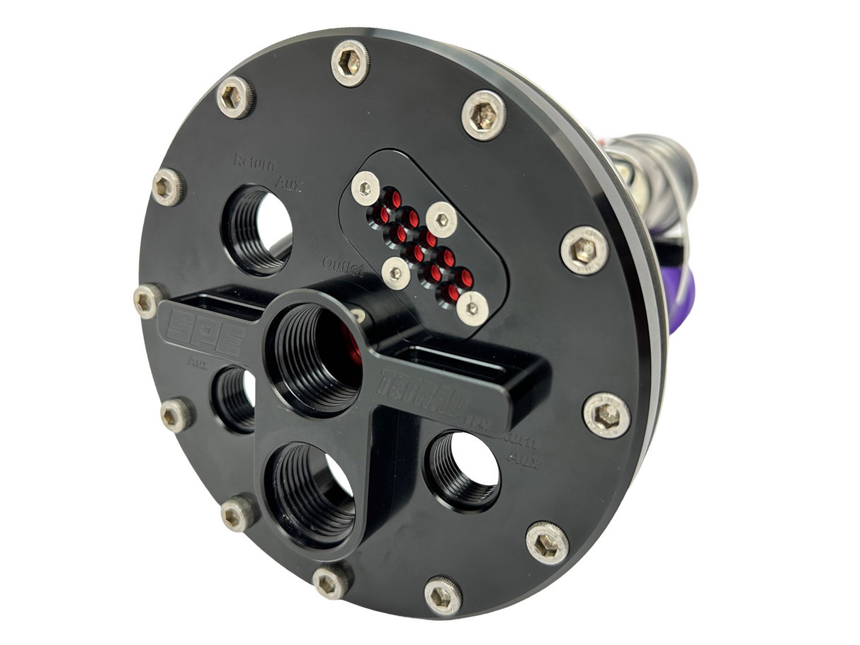 SPE Motorsport Universal Tetrad Fuel Pump Module - Designed for 12 Bolt Fuel Cells