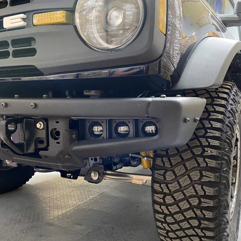 Oracle Lighting Triple LED Fog Light Kit (Steel Bumper) I '21- Current Ford Bronco