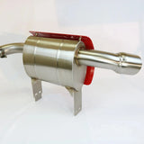 Can-Am Maverick X3 Magnum Side Exit Exhaust With Heat Shield (Delete Rear Valence) Evolution Powersports