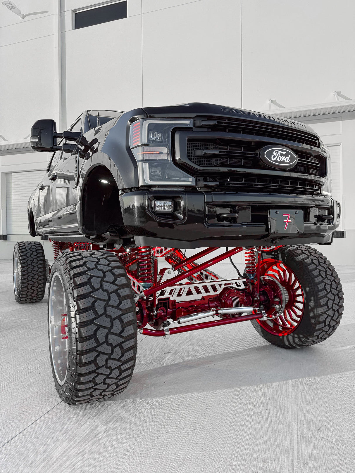 2024 Ford F250 21 Inch Lift Kit Papis