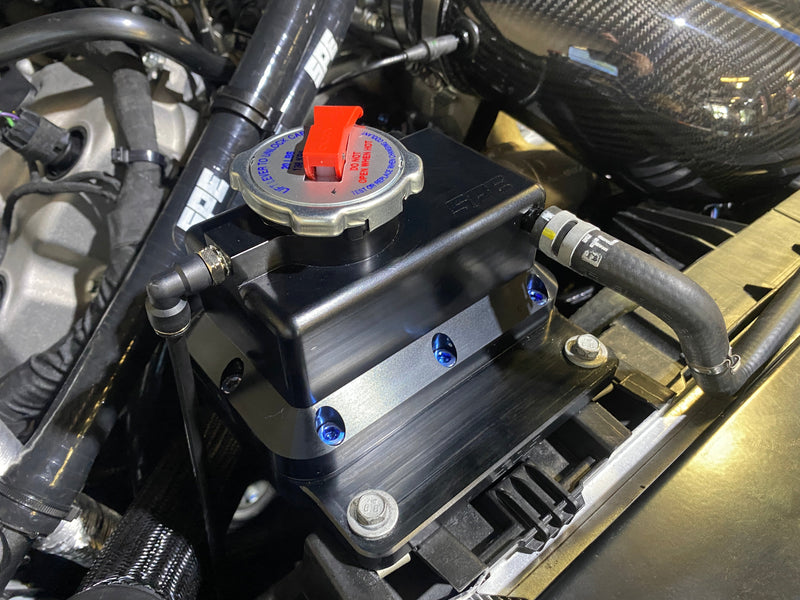 SPE Motorsport 2015-2023 S550 Mustang Coolant Degas Bottle