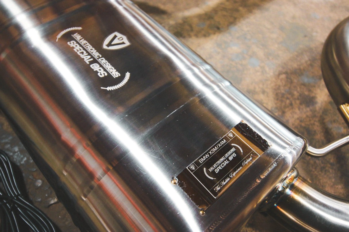 BMW X3M / X4M Valved Sport Exhaust System (F97 / F98) Valvetronic Designs