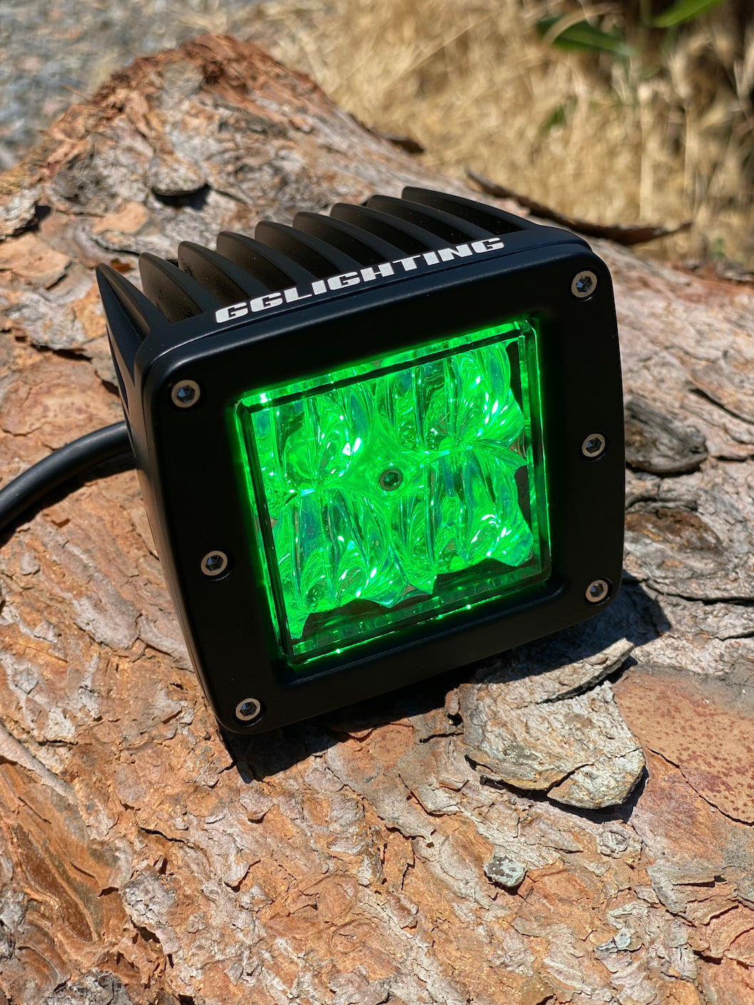 Blue / Green Dual Color Off Road LED Pod GGLighting