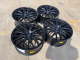 20x8.5 20" Verde Saga V27 wheels rims Audi Q7 Q8 VW Atlas A6 S6 A7 5x112 NEW Texas Truck Tire