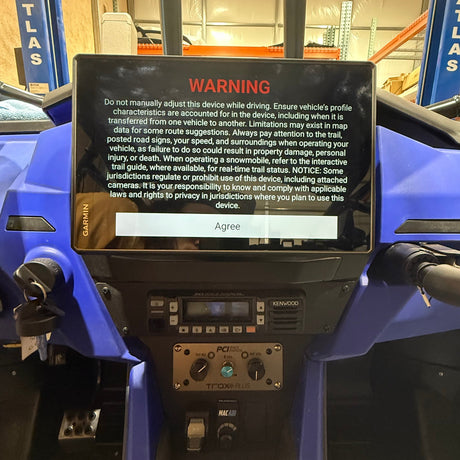 Polaris RZR Garmin Tread GPS Mount for 2025+ Pro R / Pro S / Pro XP by FASTLAB