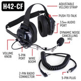 IMSA Driver and Crew Chief Long Track Racing Kit with RDH16 Radios