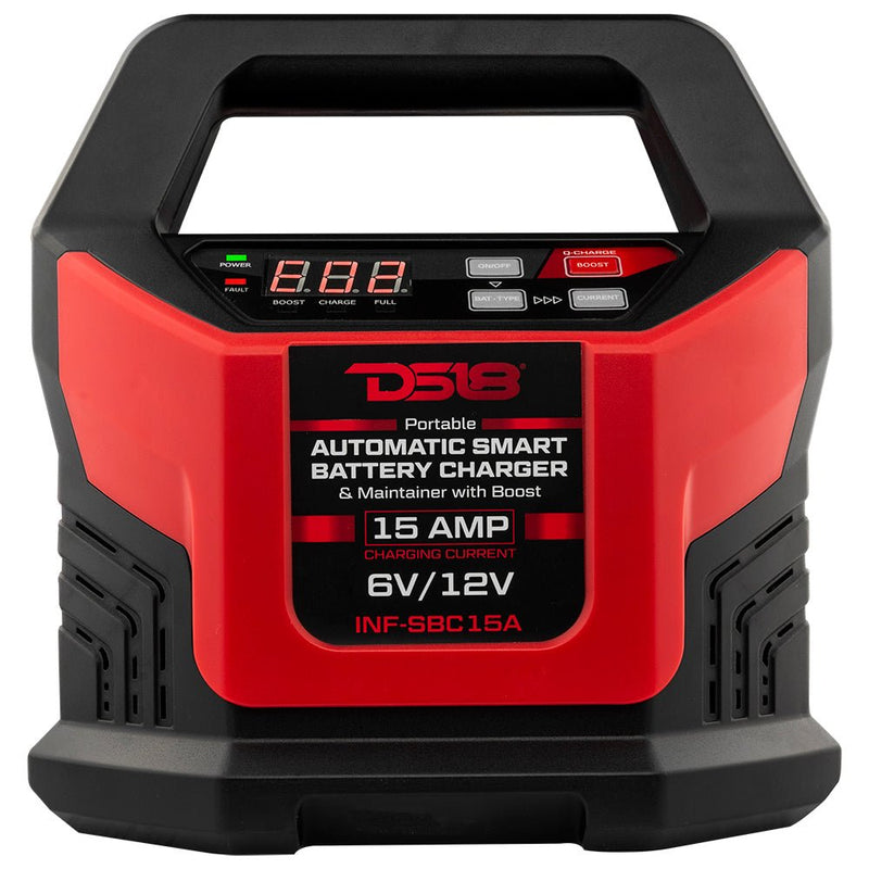 15 AMP Automatic Smart Lithium and AGM Battery Charger, Maintainer and Jump Booster