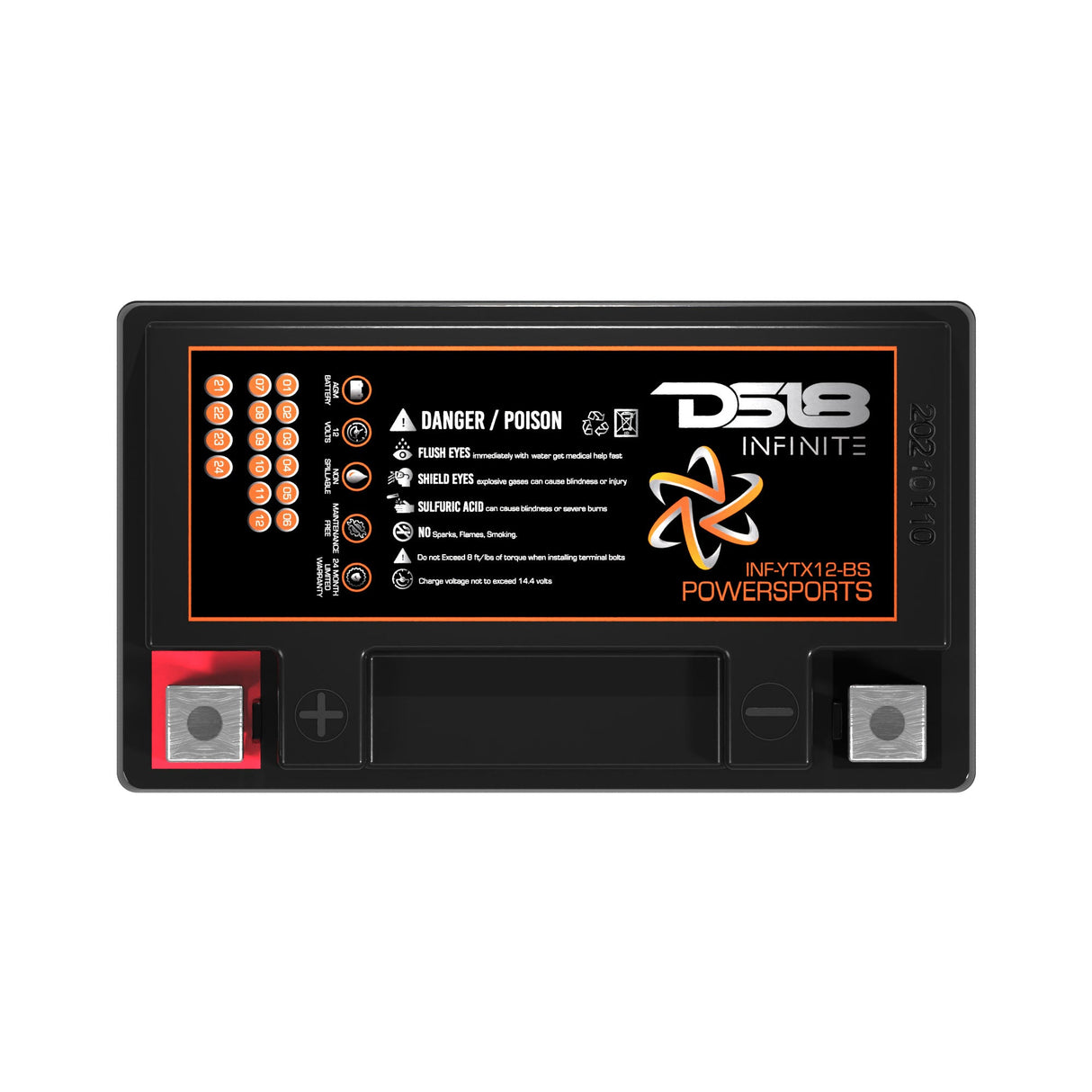 INFINITE 450 Watts 12 AH AGM Power Cell For Power Sports