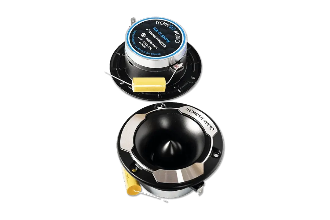 Nemesis Audio NA-6.5HPK 6.5" Midrange Speakers & Pro Tweeters Bundle