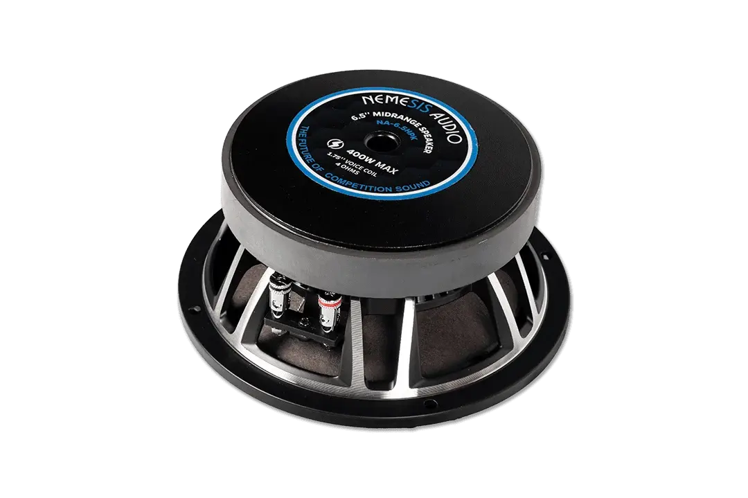 Nemesis Audio NA-6.5HPK 6.5" Midrange Speakers & Pro Tweeters Bundle