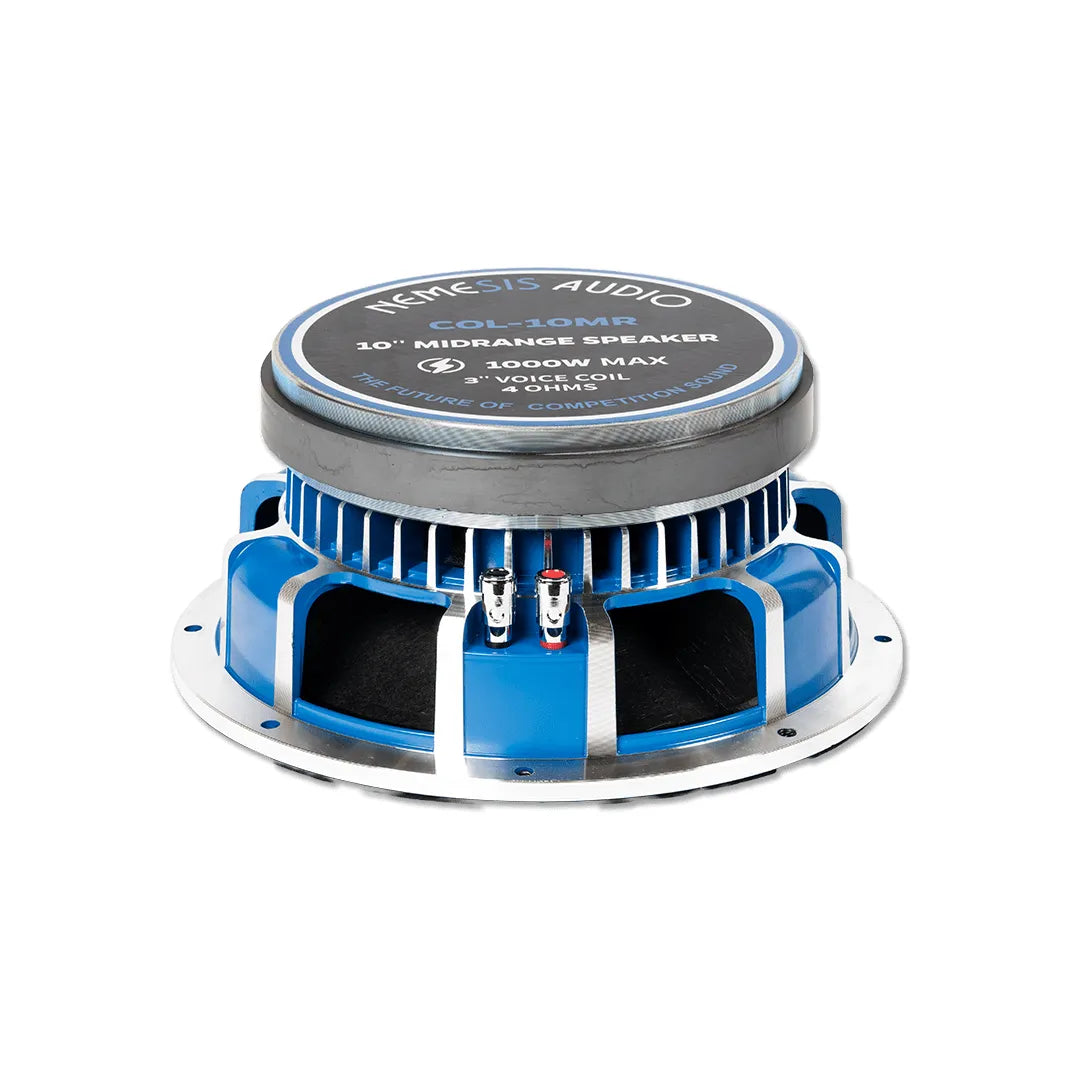 Nemesis Audio COL-10MR 10"500W RMS Midrange Speaker (Single) Nemesis Audio