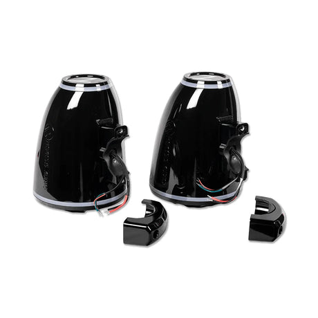 Nemesis Audio WAKE-6.5 6.5" Marine Tower Speakers 300W w/ RGB Lighting & Horn Loaded Drivers Nemesis Audio