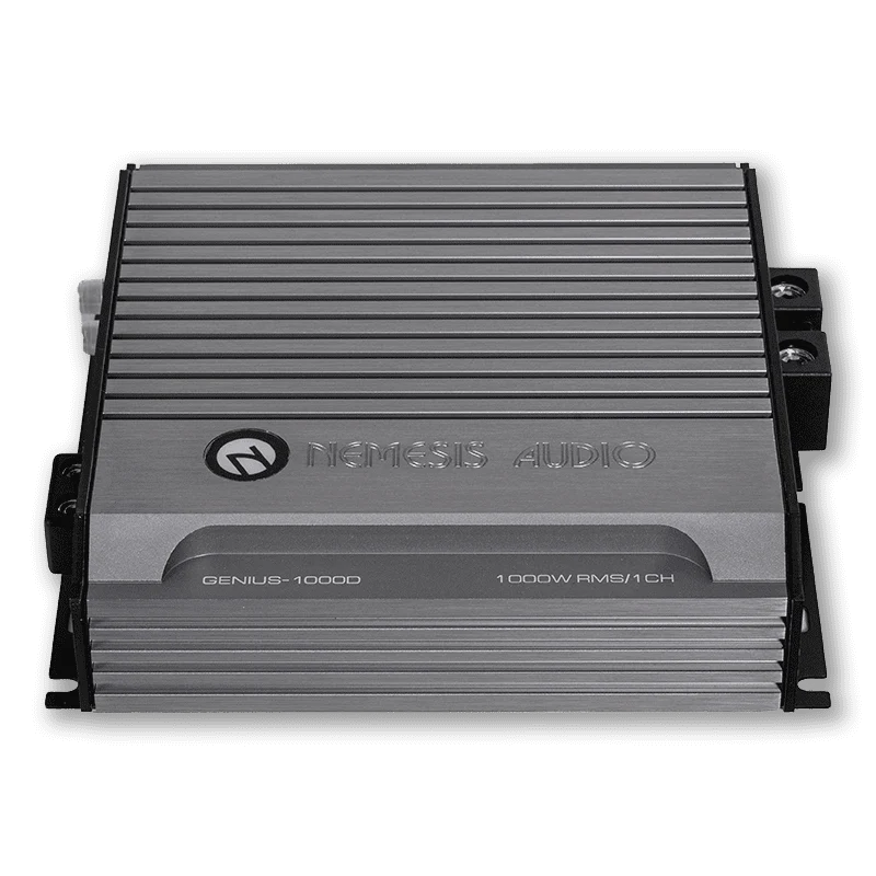 Nemesis Audio GENIUS-1000D 1000W RMS Smart Amplifier 1-Ohm/2-Ohm