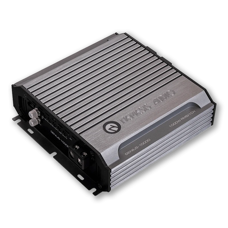 Nemesis Audio GENIUS-1000D 1000W RMS Smart Amplifier 1-Ohm/2-Ohm
